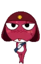 shy giroro gives you a lollipop