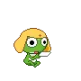 keroro playing a game