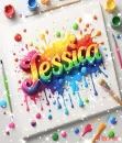 Jessica Rainbow Splat