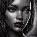 Pretty girl in the rain #2