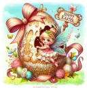 Easter Egg Fairy (Without Background)