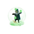 Leprechaun snow globe