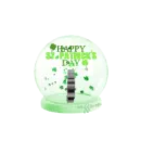 Leprechaun snow globe