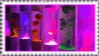 Lava lamps stamp