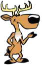 cartoon deer