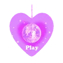 pink disco ball