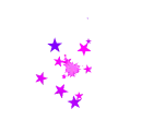 hot pink stars