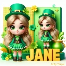 St paddy day girl (Jane)