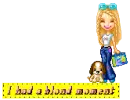 blonde doll