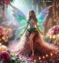 Pretty Fairy in the Woods