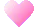 soft pink heart
