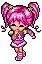 pink anime girl