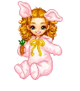 Daum Easter Bunny doll