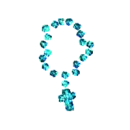 teal rosary