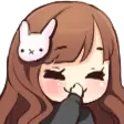 anime girl giggle