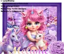 Melanie -Unicorn Magic tag