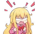 angry anime girl
