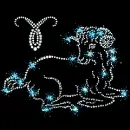 sparkling Aries ram