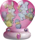 bunny snow globe