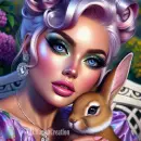 Beautiful Easter Girl