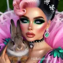 Beautiful Easter Girl