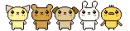animals dancing