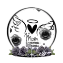 Mom water globe