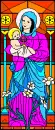 Mary and baby Jesus