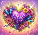 Jessi Purple Heart Background