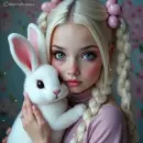 Easter sweet girl