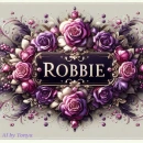 Pretty flower tag (Robbie)