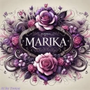 Pretty flower tag (Marika)