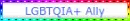 LGBTQIA+ Ally