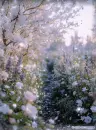 Springtime Nature Seamless Background