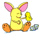 bunny and chick