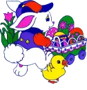 bunny and chick