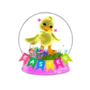 Tilly the duck snow globe