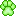 green paw pixel