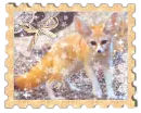 fennec fox stamp