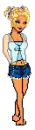 blonde doll