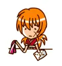 anime girl cleaning