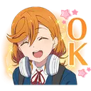 anime girl OK