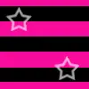 neon pink and black stripes