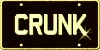 Crunk vanity plate