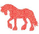 Friesian horse