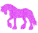 Friesian horse