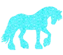 Friesian horse