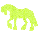 Friesian horse