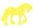 Friesian horse
