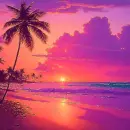 Tropical sunset